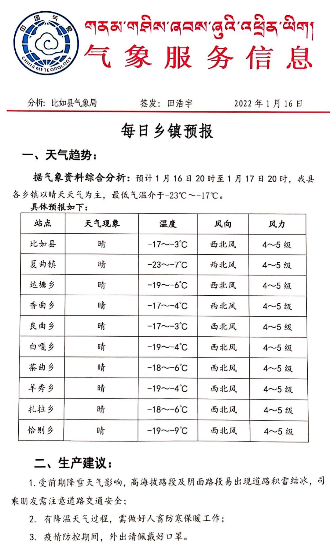 色然村最新天气预报